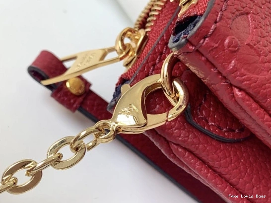 Rep ladies POCHETTE DOUBLE VUITTON ZIP LOUIS 0822